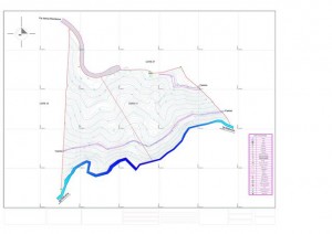 levantamiento antiplanimetrico lote parcelacion las palmas dividido